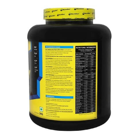 MuscleBlaze Whey Active, 4.4 lb Chocolate MuscleBlaze Whey Active, 4.4 lb Chocolate