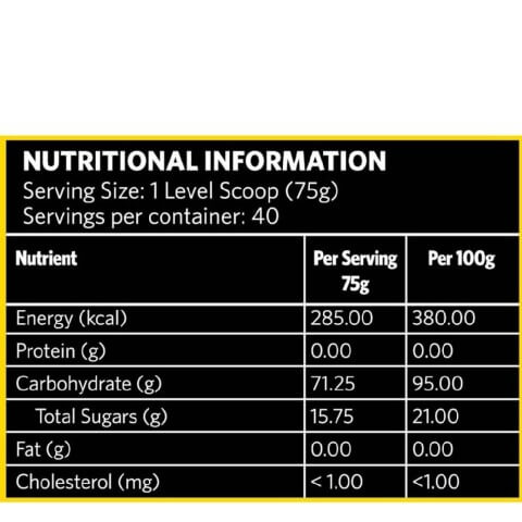MuscleBlaze Carb Blend, 6.6 lb Unflavoured MuscleBlaze Carb Blend, 6.6 lb Unflavoured