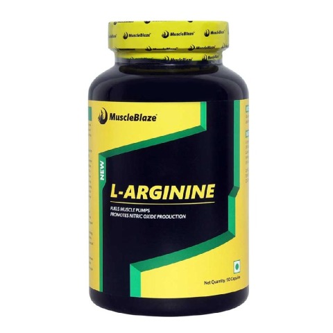 MuscleBlaze L-Arginine, 90 capsules Unflavoured MuscleBlaze L-Arginine, 90 capsules Unflavoured