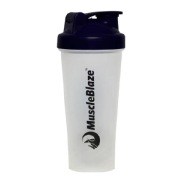 MuscleBlaze Protein Shaker IND, Transparent 700 ml