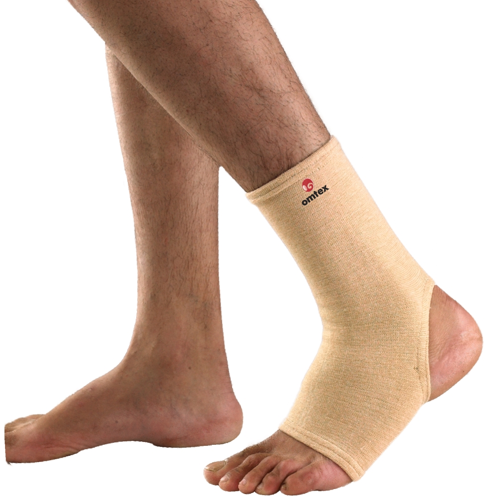 Omtex Super Ankle Cap, Beige Medium online in India | Healthkart.com