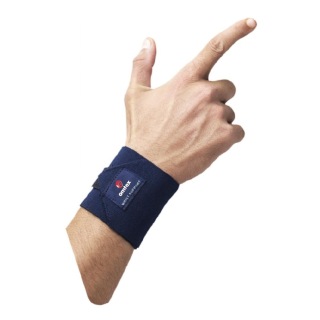 Omtex Wrist Support, Navy Blue Free Size