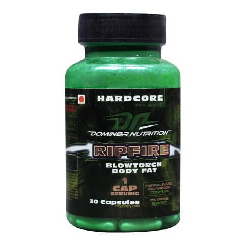 Domin8r Nutrition Rip Fire,  30 capsules  Unflavoured 