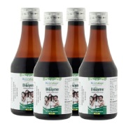 Bio Leafage Bizyme Digestive Enzyme Syrup 200 ml Pack of 4