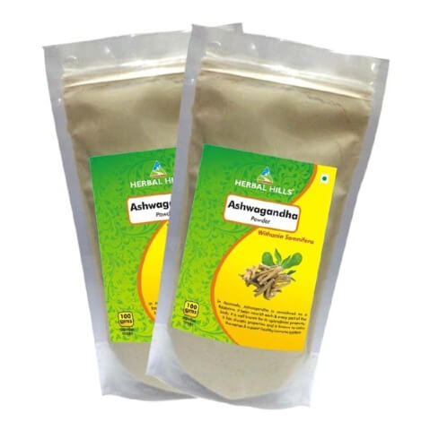 Herbal Hills Ashwagandha Powder (Pack of 2), 0.1 kg Herbal Hills Ashwagandha Powder (Pack of 2), 0.1 kg