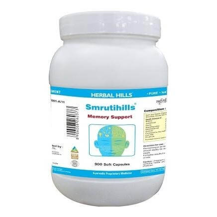Herbal Hills Smrutihills, 900 capsules Herbal Hills Smrutihills, 900 capsules