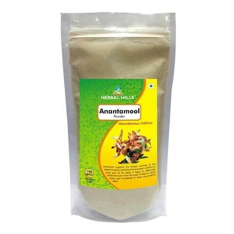 Herbal Hills Anantamool Powder, 0.2 kg Herbal Hills Anantamool Powder, 0.2 kg