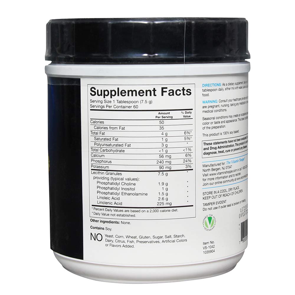 The Vitamin Shoppe Lecithin Granules, 0.454 kg at Best Price in India