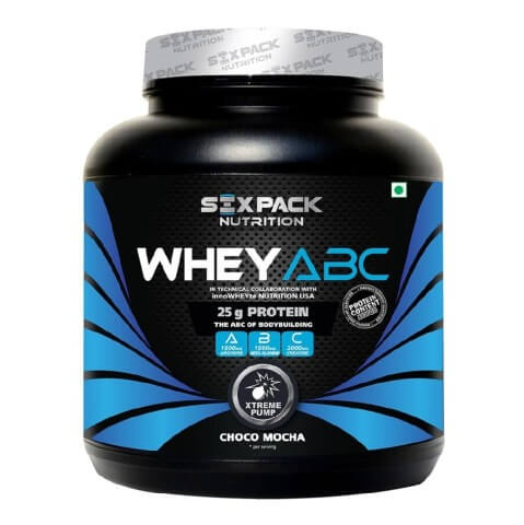 Six Pack Nutrition Whey ABC,  4.4 lb  Choco Mocha 