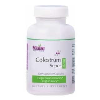 Zenith Nutrition Colostrum Super (300 Mg), 120 Capsules