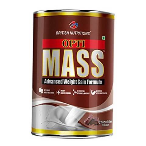 British Nutritions Opti-Mass, Chocolate 1.1 lb British Nutritions Opti-Mass, Chocolate 1.1 lb