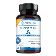 VITAWIN Vitamin A for Improve Immunity and Eye Function 500 mg 60 capsules