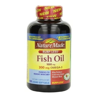 Nature Made Burp-less Fish Oil (1000mg), 150 softgels