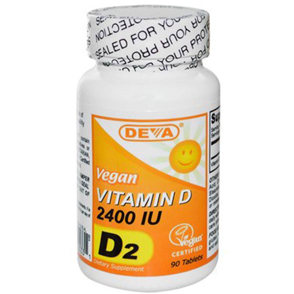 Deva Vegan Vitamin D (2400 IU),  90 tablet(s) 