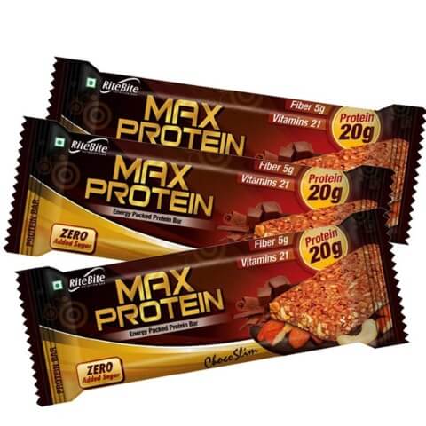 RiteBite Max Protein, 3 Piece(s)/Pack Choco Slim RiteBite Max Protein, 3 Piece(s)/Pack Choco Slim
