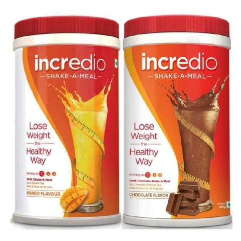 Incredio Weight Loss Shake Combo (Chocolate & Mango) Incredio Weight Loss Shake Combo (Chocolate & Mango)
