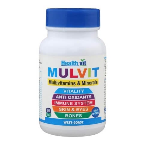 Healthvit Mulvit Multivitamins & Minerals, Unflavoured 60 tablet(s) Healthvit Mulvit Multivitamins & Minerals, Unflavoured 60 tablet(s)