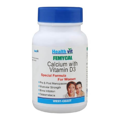 Healthvit Femycal, Unflavoured 60 chewable tablet(s) Healthvit Femycal, Unflavoured 60 chewable tablet(s)