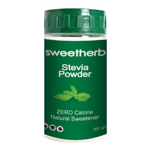 Sweetherb Stevia Sugarfree Powder, 100 g Sweetherb Stevia Sugarfree Powder, 100 g