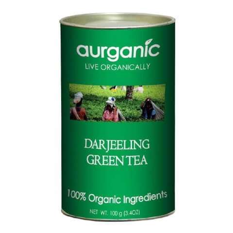 Aurganic Green Tea,  100 g  Darjeeling 