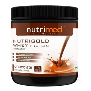 Nutrimed Nutrigold Whey Protein, 0.66 lb Chocolate