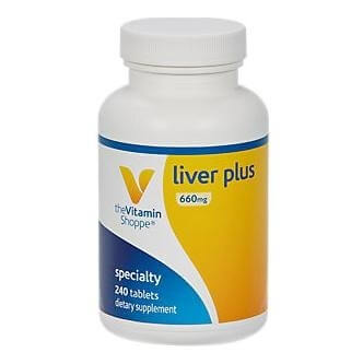 The Vitamin Shoppe Liver Plus (660 mg),  240 tablet(s) 