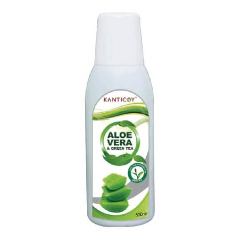 Kanticoy Aloevera & Green Tea Juice (Pack of 2), Natural 500 ml Kanticoy Aloevera & Green Tea Juice (Pack of 2), Natural 500 ml