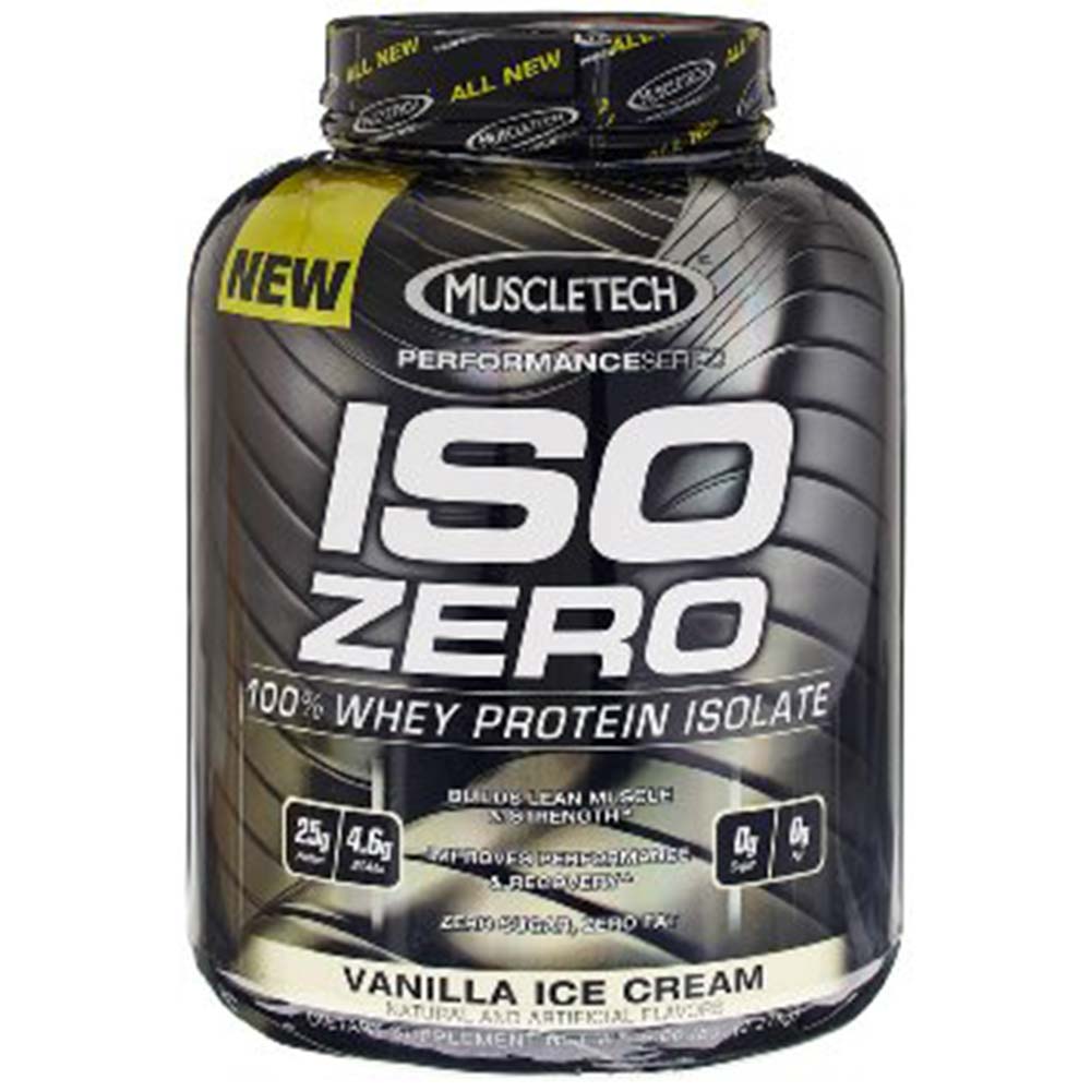 MuscleTech Platinum 100% Iso-Zero,  5 lb  Vanilla 