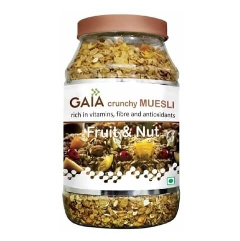 GAIA Muesli Fruit & Nut, Unflavoured 1 kg GAIA Muesli Fruit & Nut, Unflavoured 1 kg