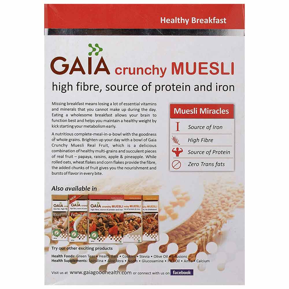 GAIA Muesli Real Fruit, 0.400 kg Fruits at Best Price in India