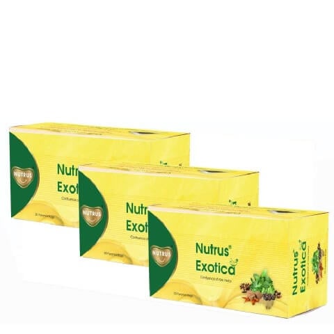 Nutrus Exotica (Pack of 2), Unflavoured 20 sachets/pack Nutrus Exotica (Pack of 2), Unflavoured 20 sachets/pack