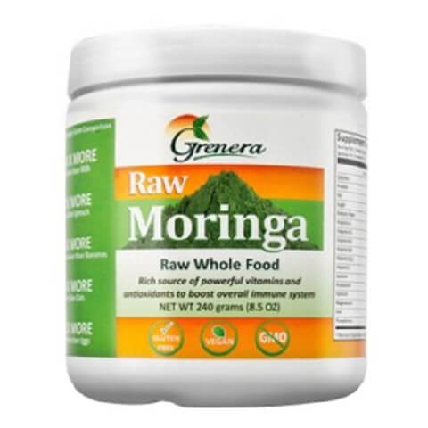 Grenera Raw Moringa Powder, 240 g Grenera Raw Moringa Powder, 240 g