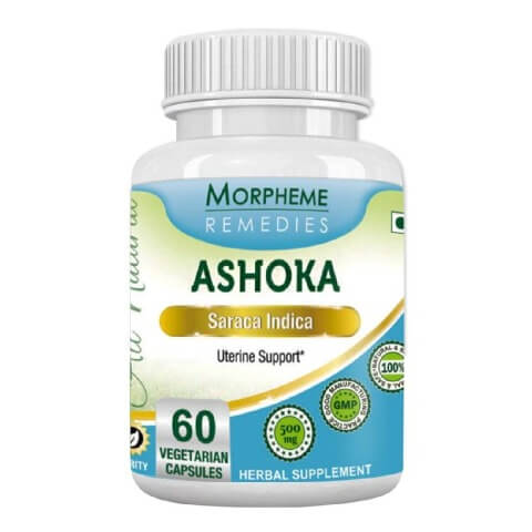 Morpheme Remedies Ashoka (500mg), 60 veggie capsule(s) Morpheme Remedies Ashoka (500mg), 60 veggie capsule(s)