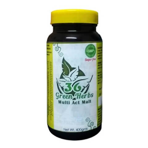 36 Green Herbs Multi Act Malt- Sweet, 400 g