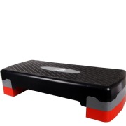 B Fit USA Aerobic Step 3502 Black Red 66x17x10 cm
