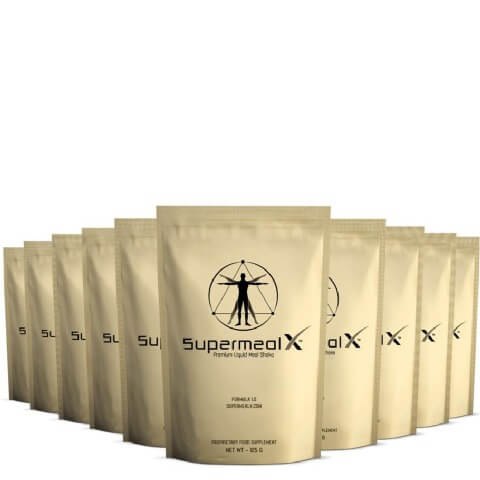 SupermealX Premium Liquid Meal Shake Formula 1.0 (Pack of 10),  0.125 kg  Vanilla 