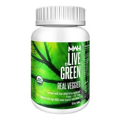MWH Live Green Real Veggies, 60 tablet(s) MWH Live Green Real Veggies, 60 tablet(s)