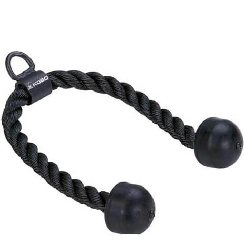 KOBO Tricep Rope, Black KOBO Tricep Rope, Black