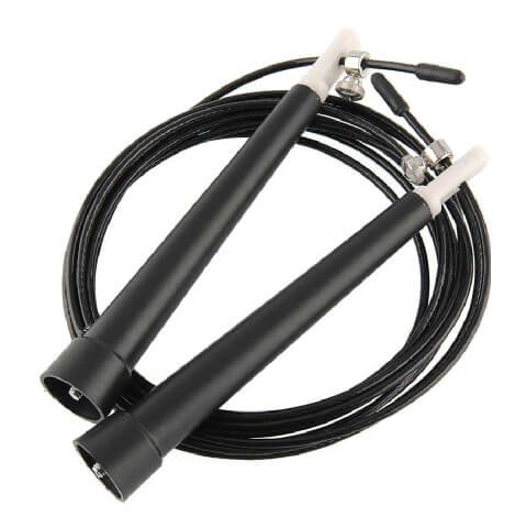 KOBO Cable Jump Rope (JR-3), Black KOBO Cable Jump Rope (JR-3), Black