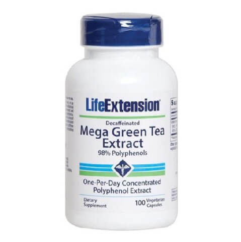 Life Extension Mega Green Tea Extract, 100 veggie capsule(s) Green Tea