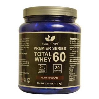 Healthfarm Total Whey 60, 2.65 lb Rich Chocolate