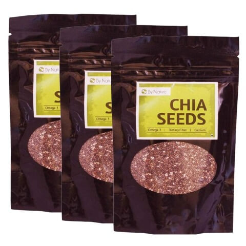 By Nature Chia Seeds Pack of 3 , 100 g