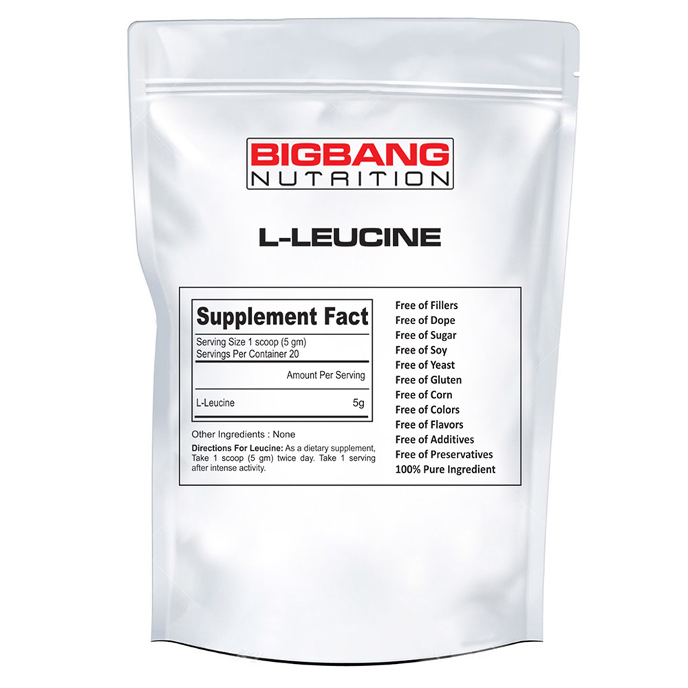 BigBang Nutrition L-Leucine,  0.22 lb  20 Servings  Unflavoured 