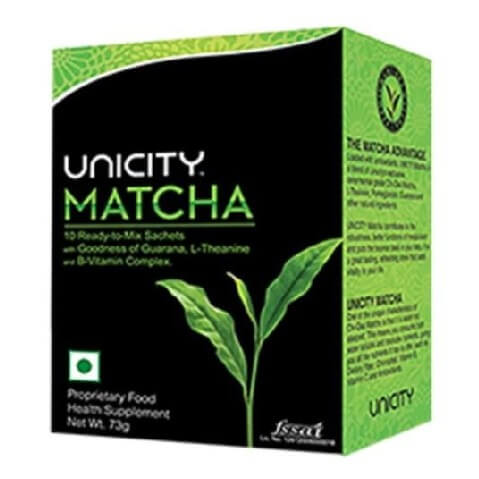Unicity Bios Life Matcha,  10 sachets/pack  Unflavoured 