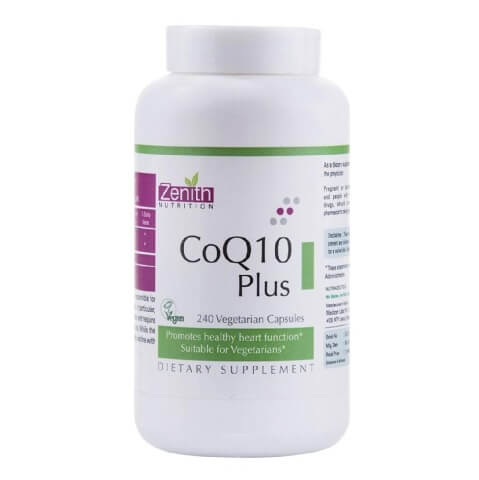Zenith Nutrition CoQ10 Plus, 240 capsules Zenith Nutrition CoQ10 Plus, 240 capsules