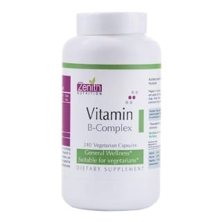 Zenith Nutrition Vitamin B-Complex, Unflavoured 240 veggie capsule(s)