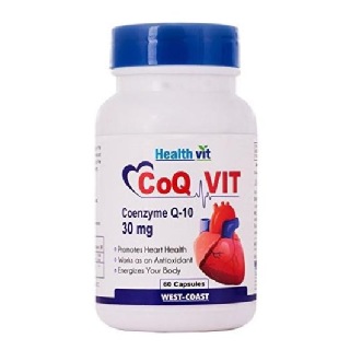 Healthvit CoQ Vit Coenzyme Q-10 (30 mg), 60 capsules