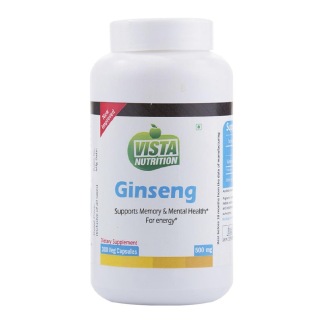 Vista Nutrition Ginseng (500 mg), 300 veggie capsule(s)