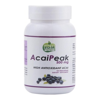 Vista Nutrition Acai Peak (500 mg), 120 capsules Unflavoured
