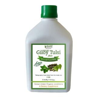 Bhumija Giloy Tulsi Juice, Sugar Free 1 L